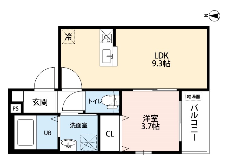 シャンテ六番町 間取り