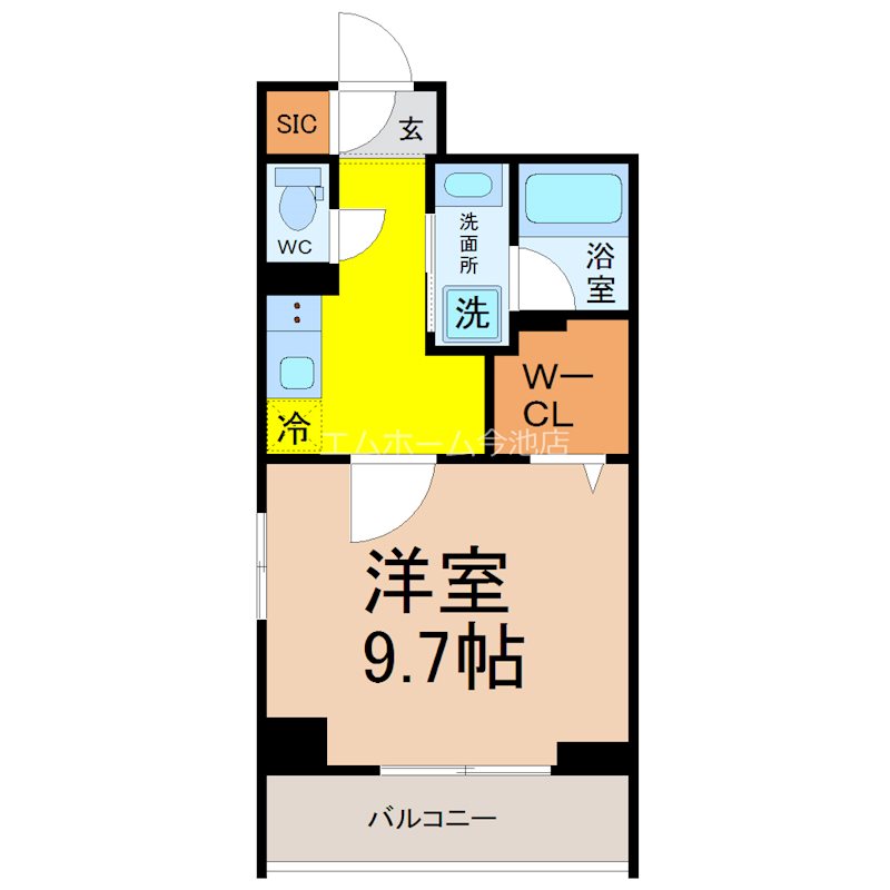 ロイヤルカーサ千種（チクサ） 間取り