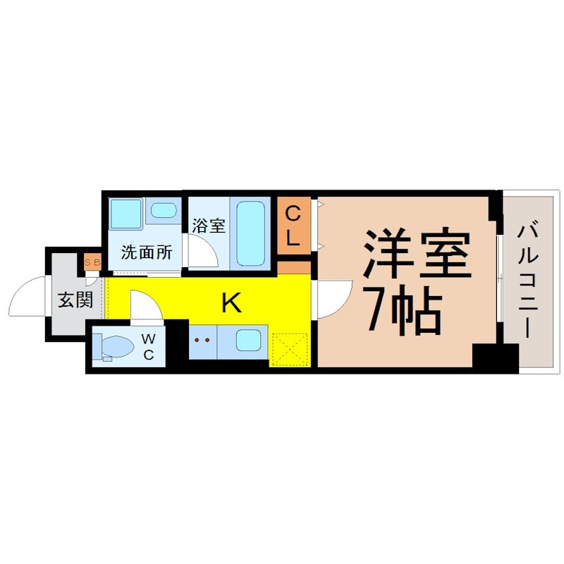 ＤＩＡＭＯＮＤ ＭＯＯＮ（ダイアモンドムーン） 間取り