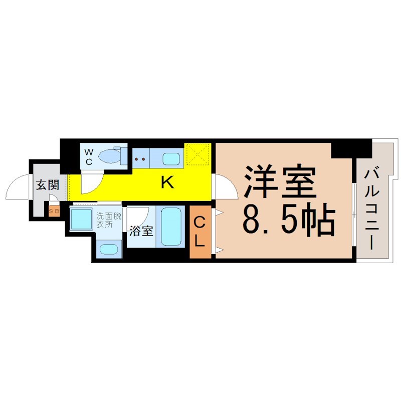 エスカルコート 間取り