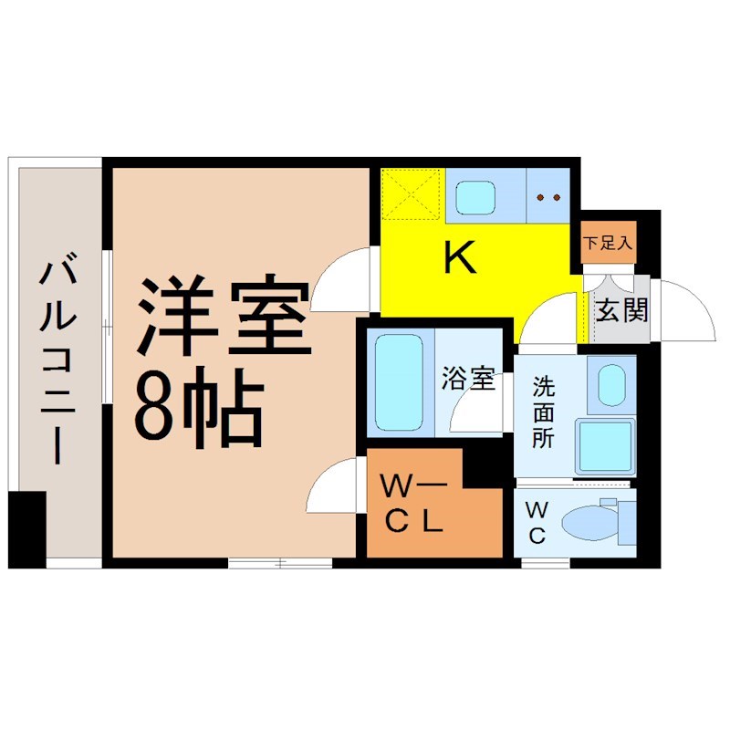 ＳＤ　Ｃｏｕｒｔ　Ｋａｎａｙａｍａ 間取り