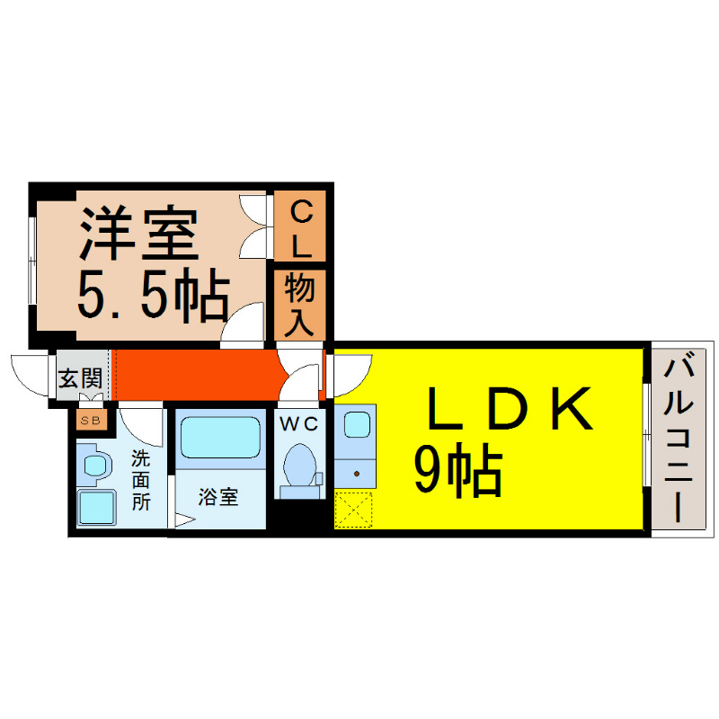ロータス亀島 間取り