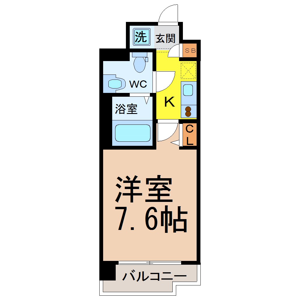エコロジー鶴舞レジデンス 間取り