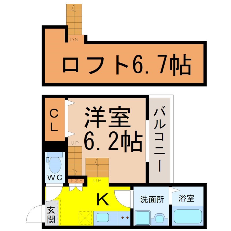 Ｖｉｌｌｅｔｔａ吹上 間取り