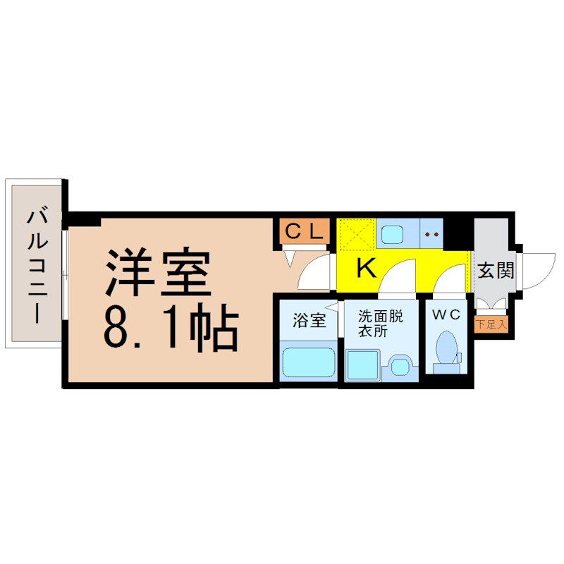 エスリード名古屋東別院 間取り