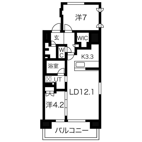 ミュプレ上前津 間取り