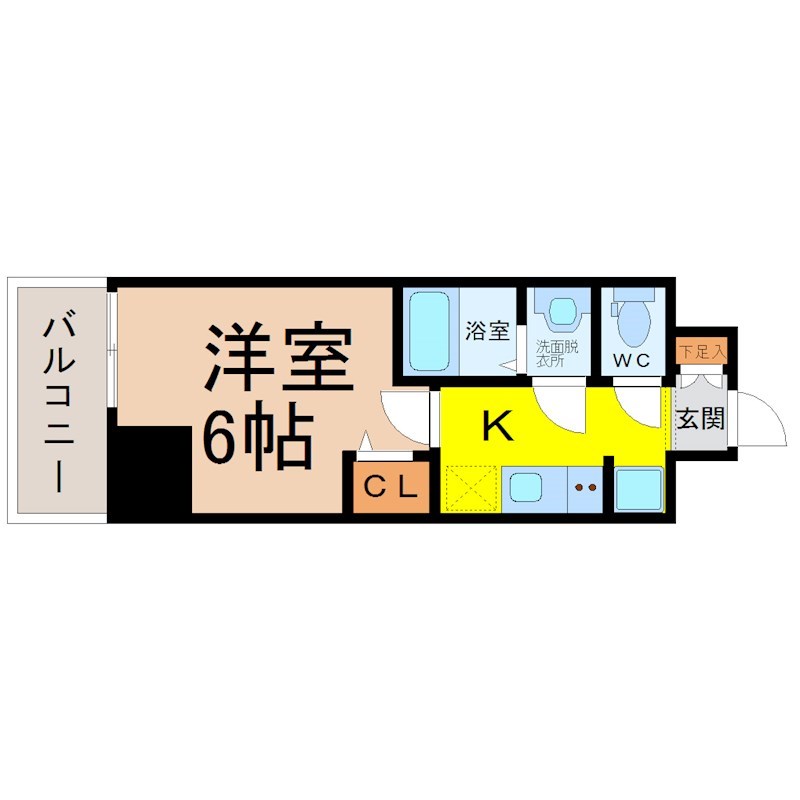 プレサンス大須観音フィエスタ 間取り