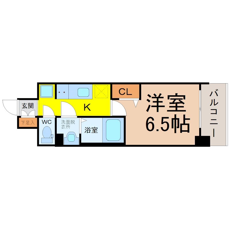 プレサンス伏見アーバンベース 間取り