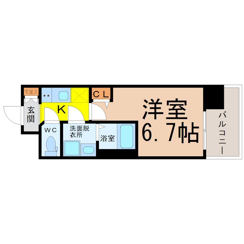 Ｓ－ＲＥＳＩＤＥＮＣＥ上前津 間取り