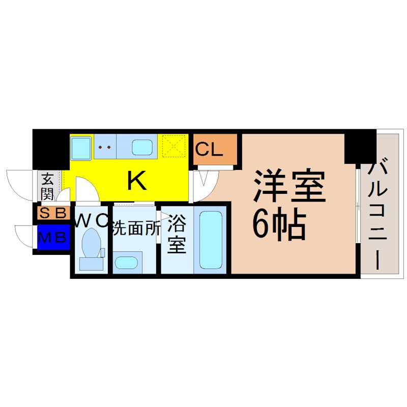 エステムコート名古屋ステーションクロス 間取り