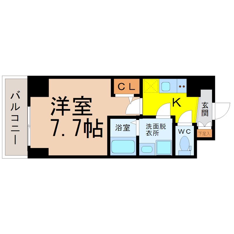 エスリード大須アヴェニュー 間取り