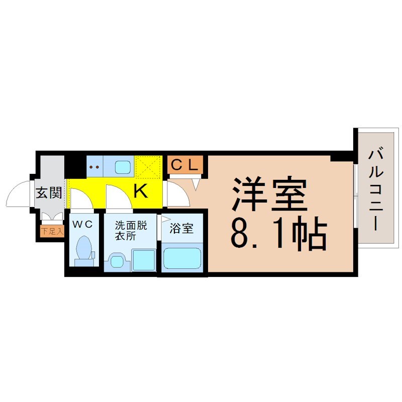 エスリード名古屋東別院 間取り