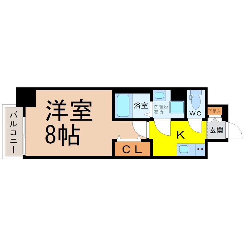 エスリード金山クラッシィ 間取り