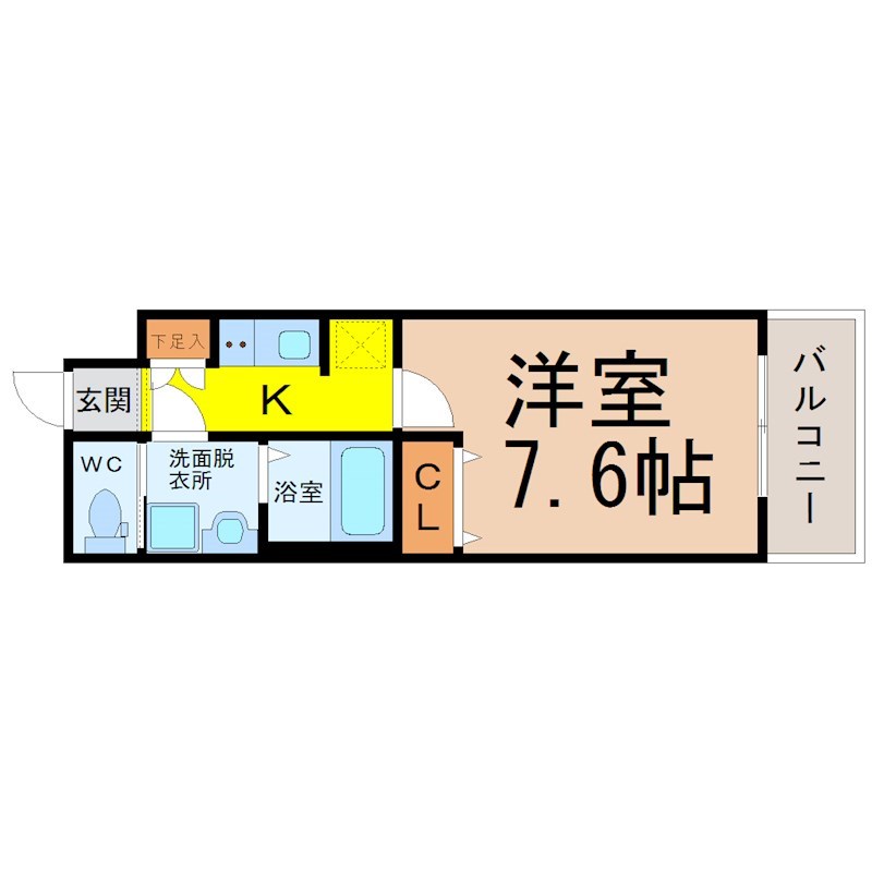 Ｓ－ＲＥＳＩＤＥＮＣＥ堀田 間取り