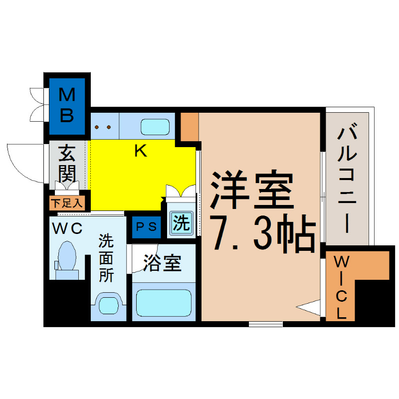アビタシオン今池パルク 間取り