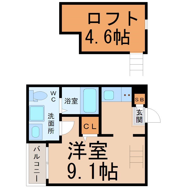 ＲｏＲｏナルミ 間取り