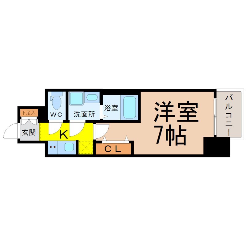 Ｓ－ＲＥＳＩＤＥＮＣＥ金山三丁目 間取り