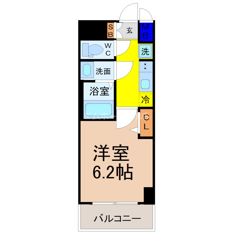 プレサンス広小路通今池 間取り