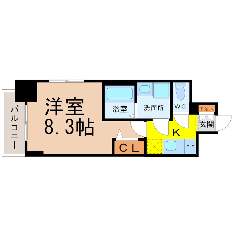 プレサンス池下トレス 間取り