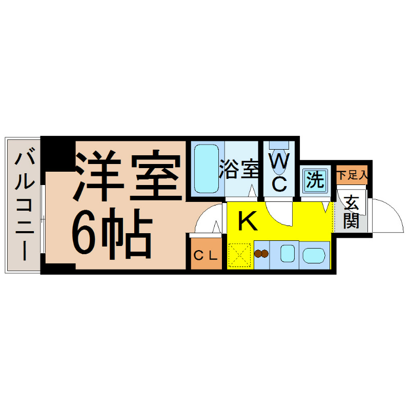 プレサンス鶴舞グリーンパーク 間取り