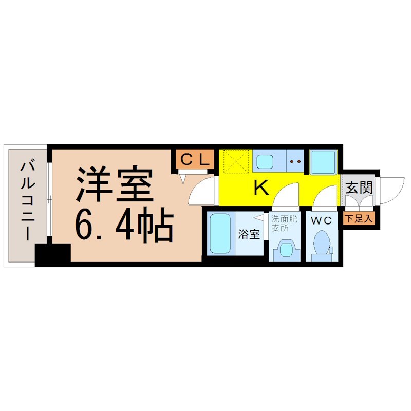 アステリ鶴舞ディオ 間取り