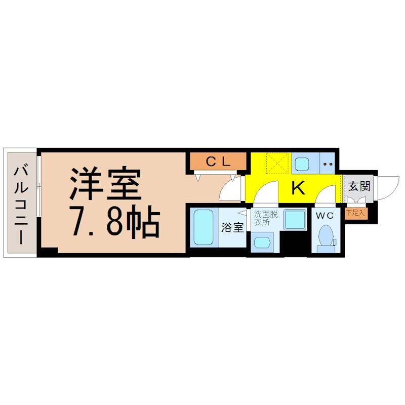 エスリード金山リュクス 間取り