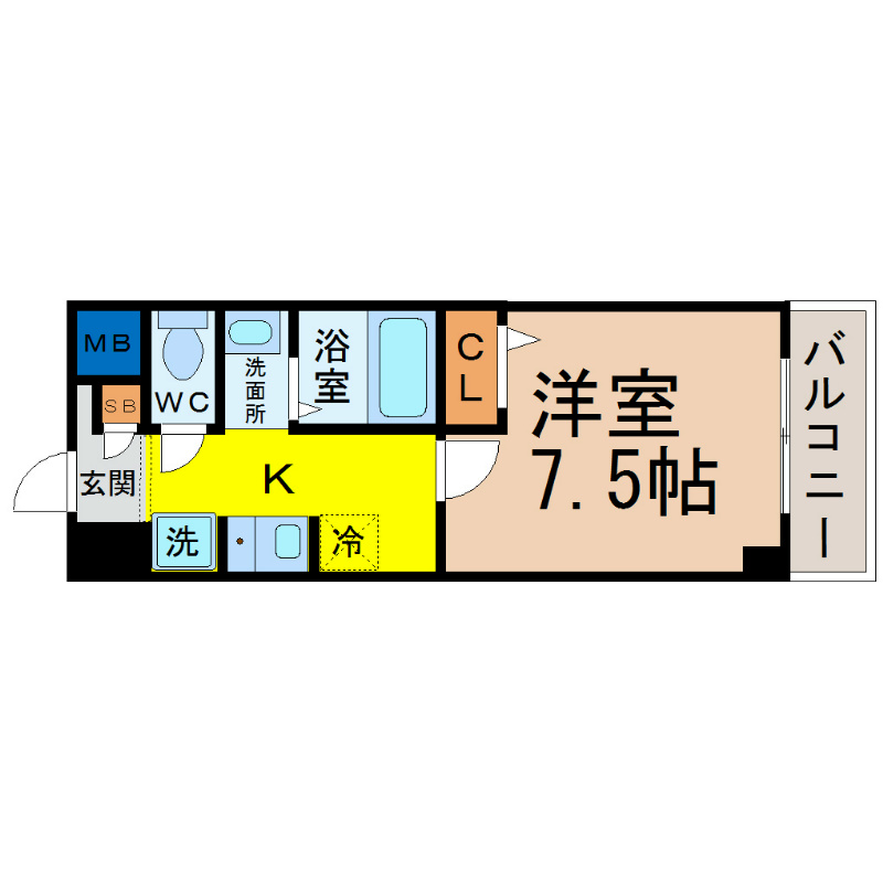レジデンス滝子館 間取り