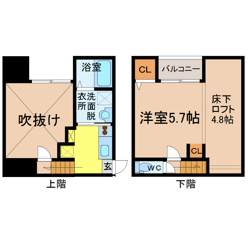バウコーポ栄生 間取り