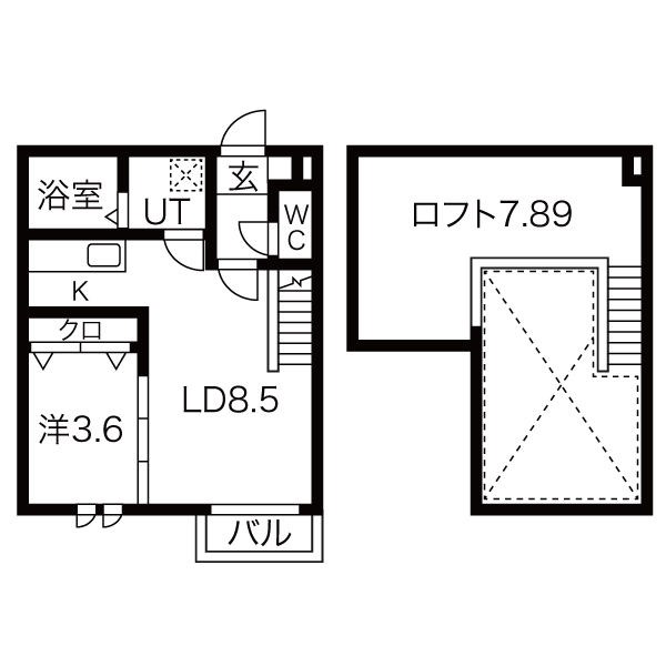 Ａｍｐｉｏ中村公園（アンピオ中村公園） 間取り
