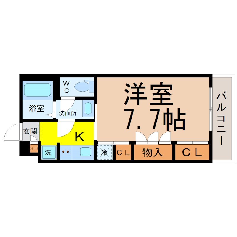 リブリ・金山 間取り