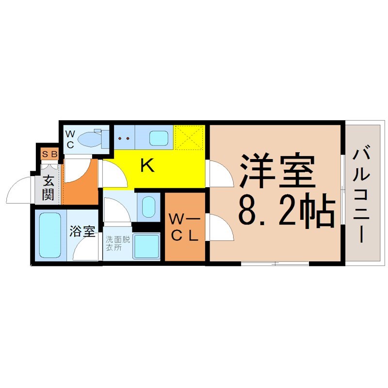ボヌール新栄 間取り