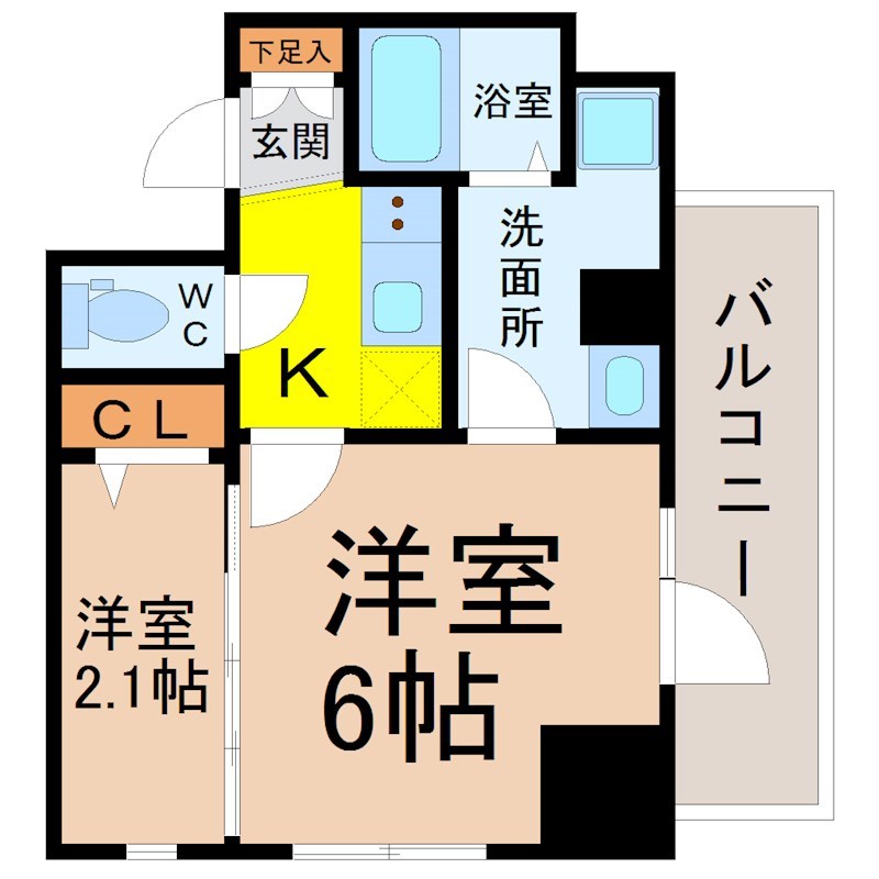 エスリード上前津セレーノ 間取り