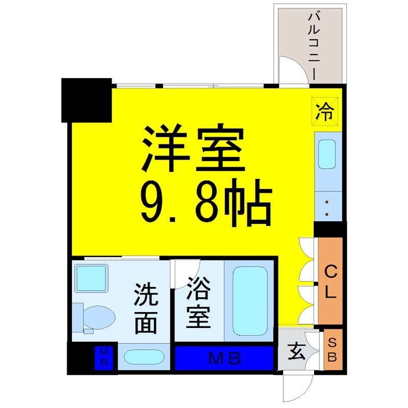 ＣＯＺＹ名城公園 間取り