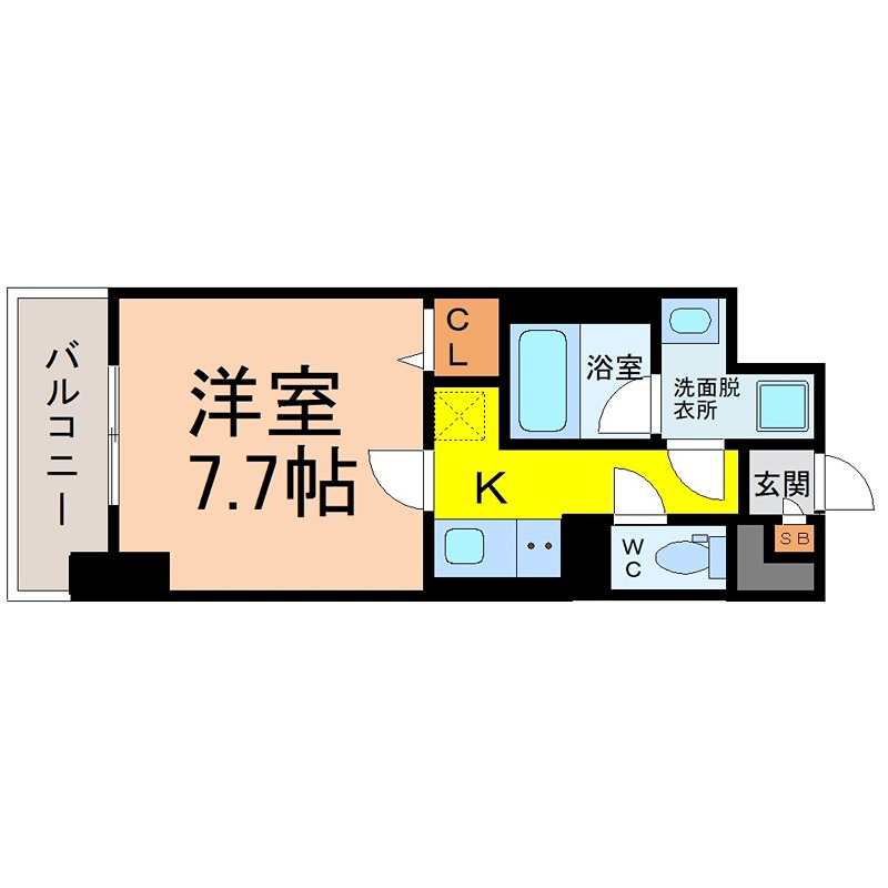 レジデンスユウキ 間取り