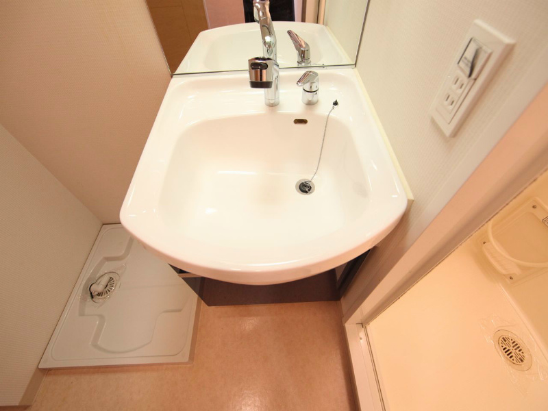 プレサンス名古屋ＳＴＡＴＩＯＮビーフレックス 洗面所