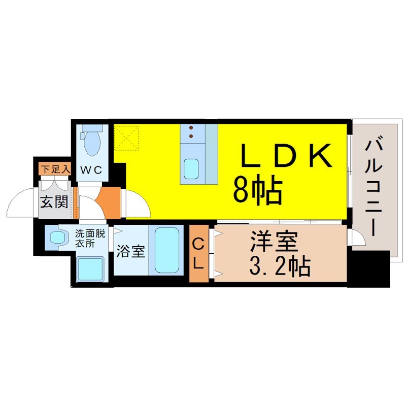 メイクス矢場町 間取り