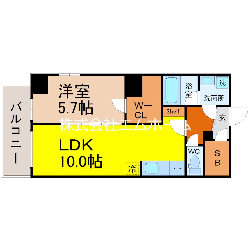オークスクエア吹上 間取り