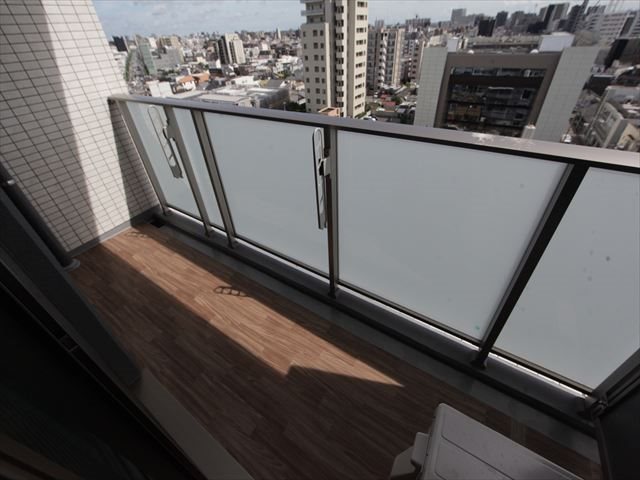 オークスクエア吹上 ベランダ