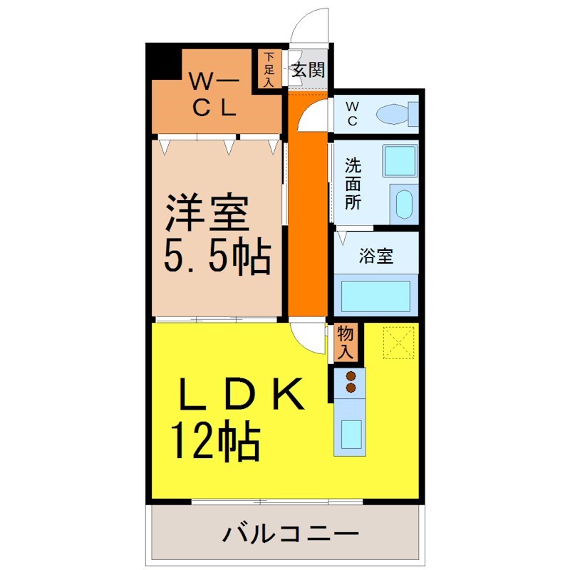Ｆｌｏｒｉｄｏ栄（フローリド栄） 間取り