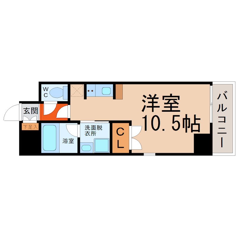 ＬＵＭＩＮＯＵＳ東別院 間取り