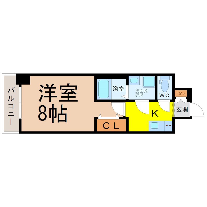 エスリード金山クラッシィ 間取り