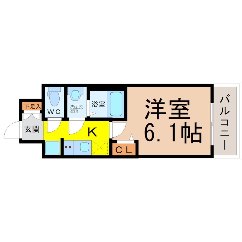 メイクス熱田神宮 間取り