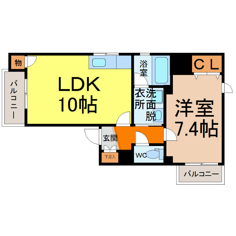 アビタシオン葵 間取り