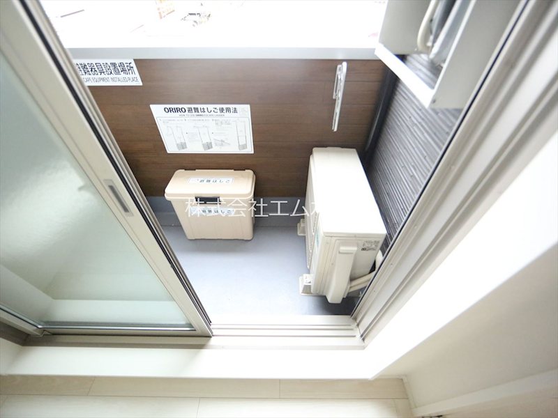 ルミナス中村 ベランダ