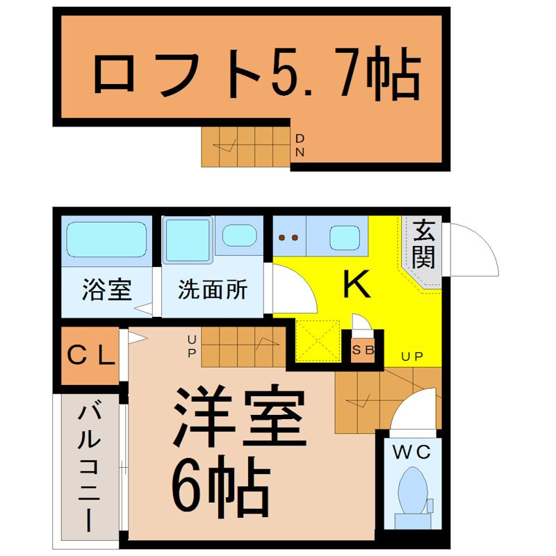 ラ・ポルト 間取り