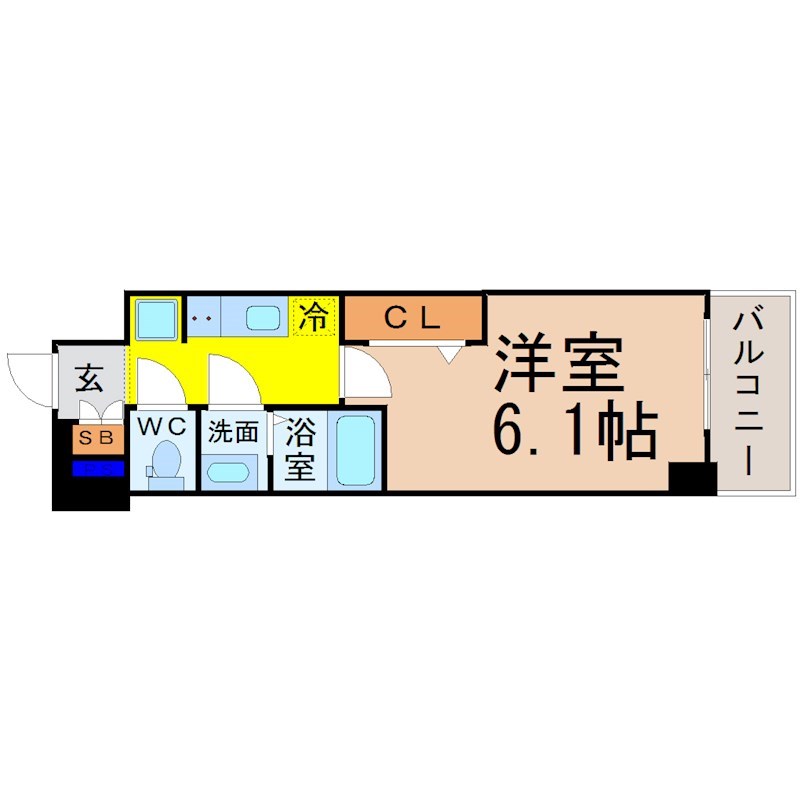 メイクスデザイン名駅南 間取り