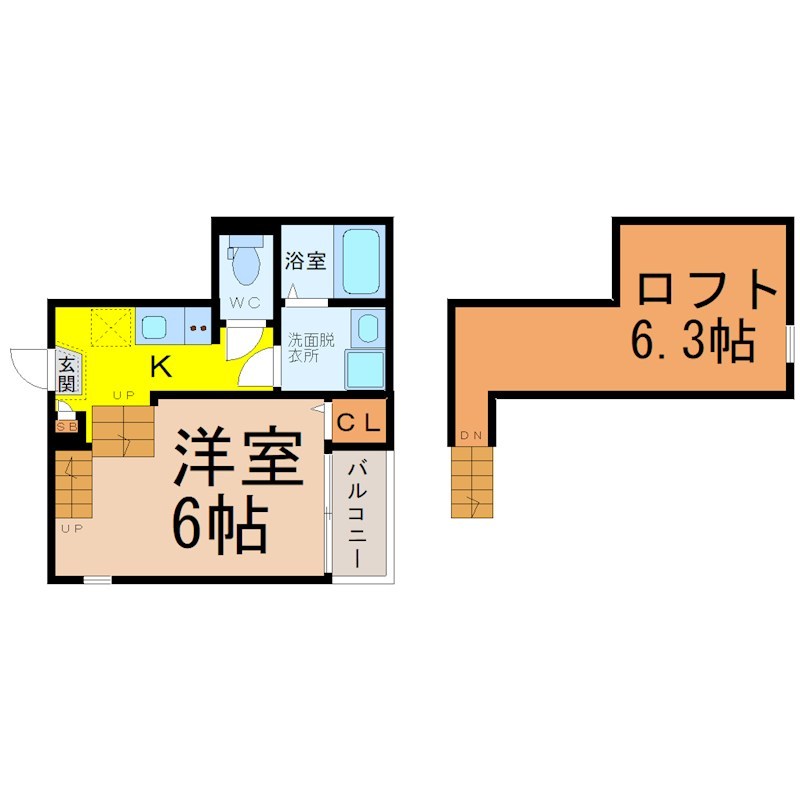 ハーモニーテラス木之免町II 間取り
