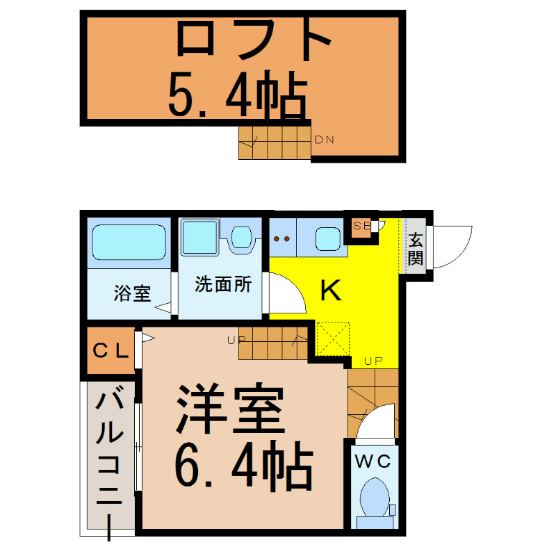 Ｃａｔｈｂｈａｒｒ車道（カフヴァール車道） 間取り