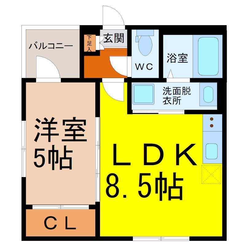 ルミナス中村 間取り