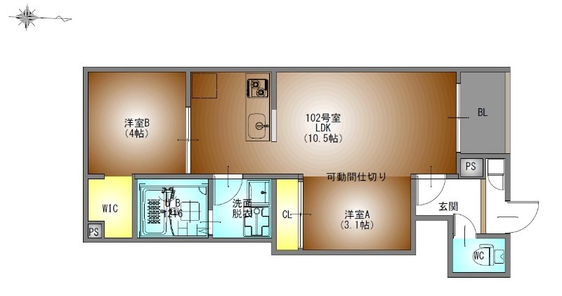 ＲＥＧＡＬＥＳＴ桜山 間取り